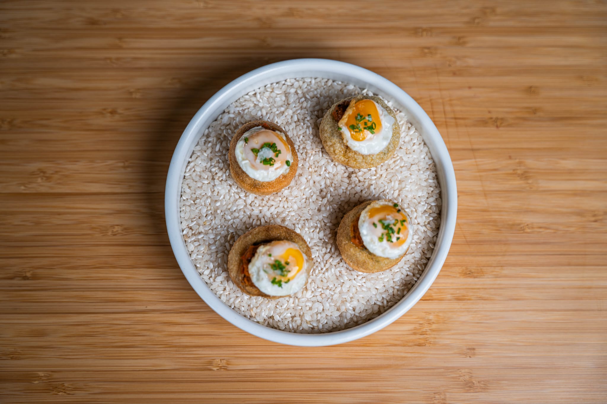 Detalle de alta cocina
