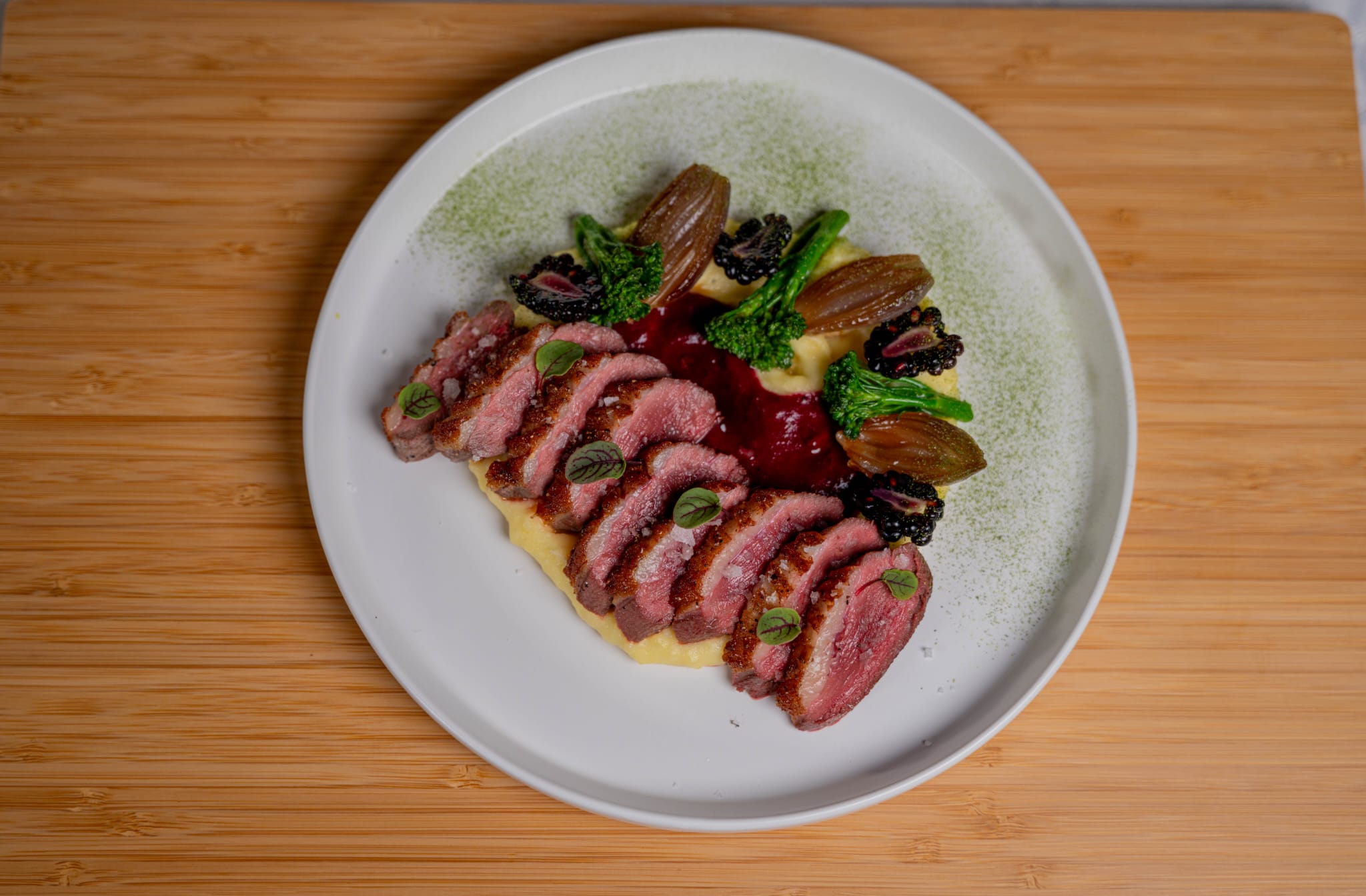 Creación culinaria de autor